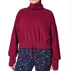 Sweaty Betty Melody Luxe Fleece Sweatshirt Sz XS